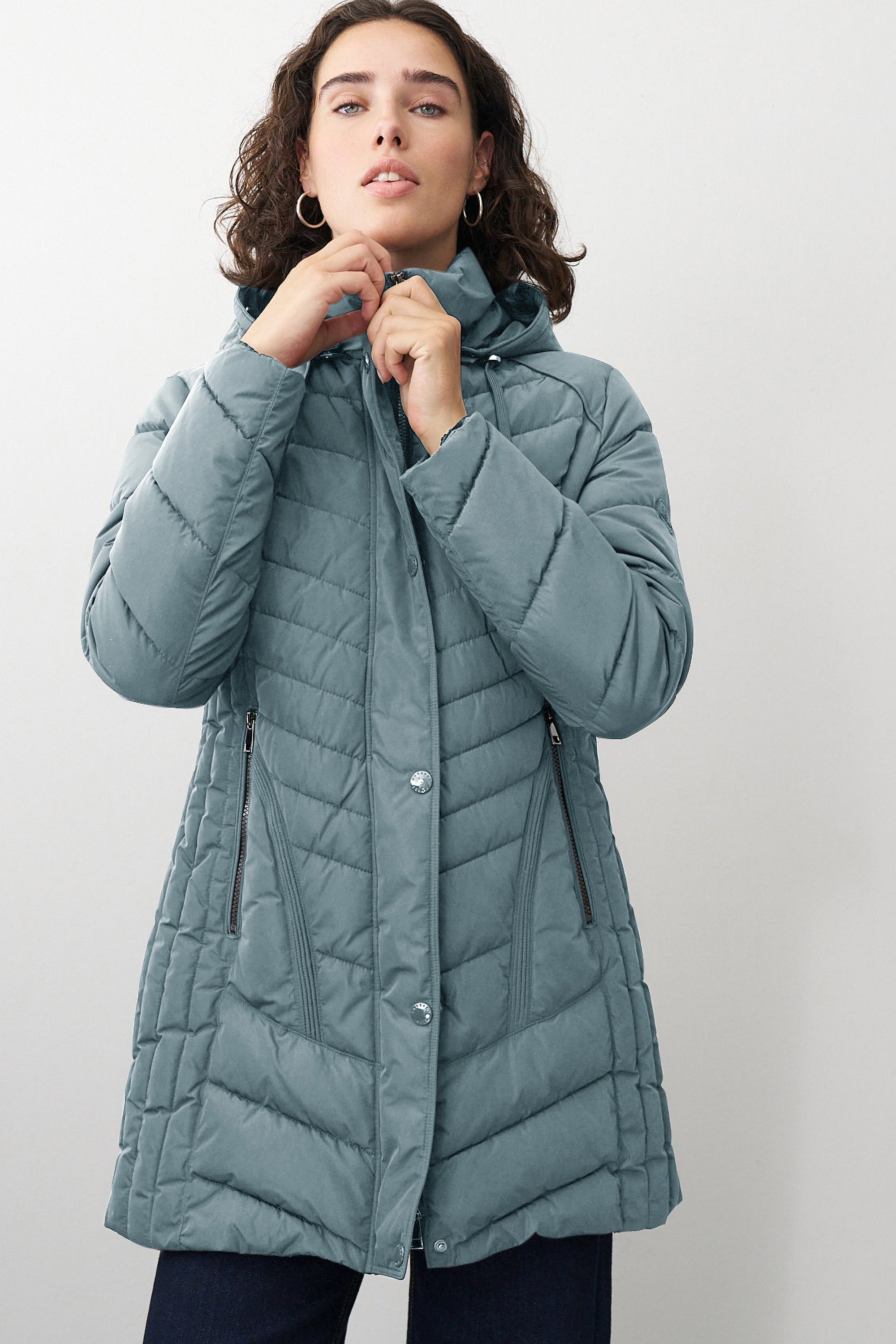 Steppjacke Damen mit Kapuze
