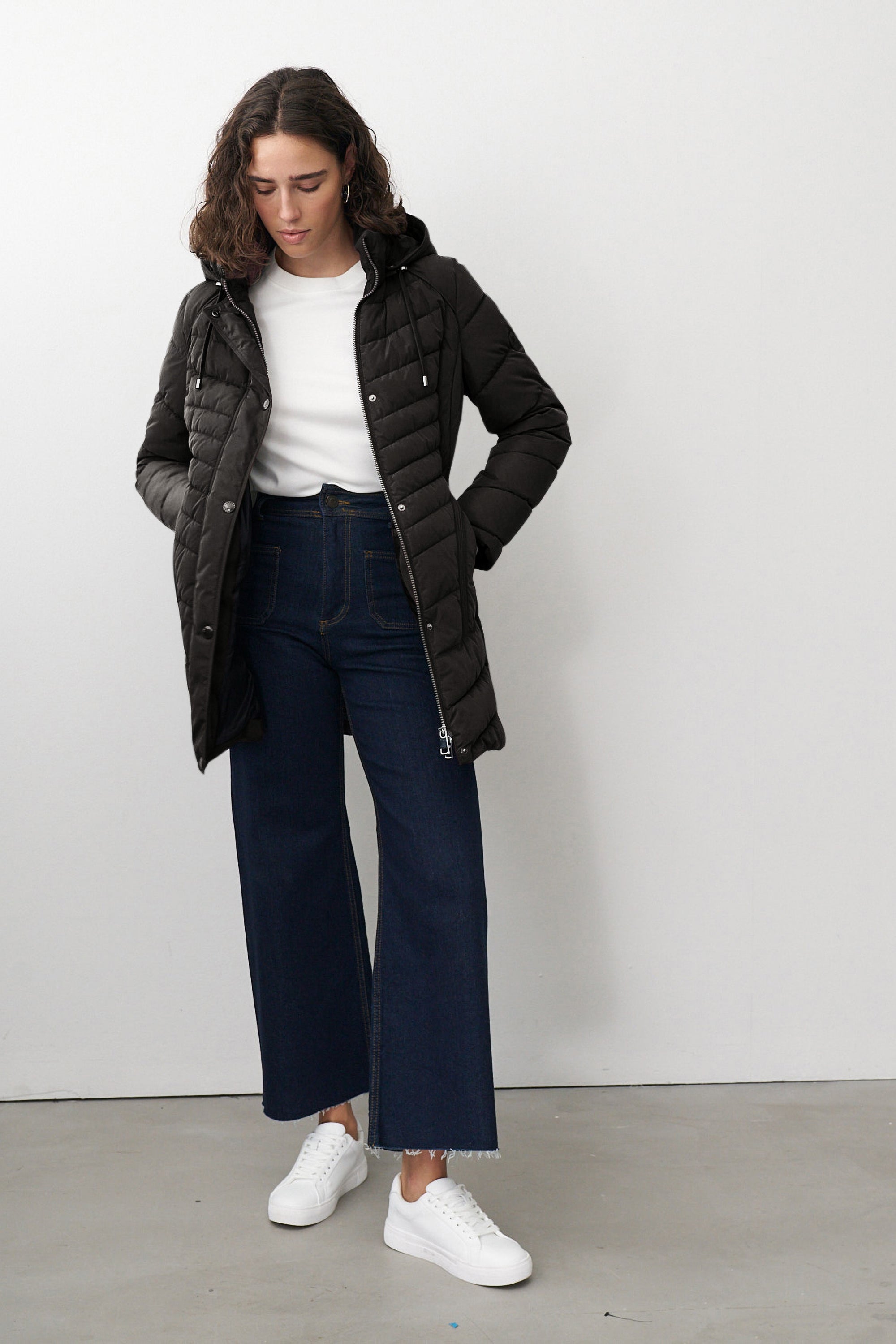 Steppjacke Damen mit Kapuze