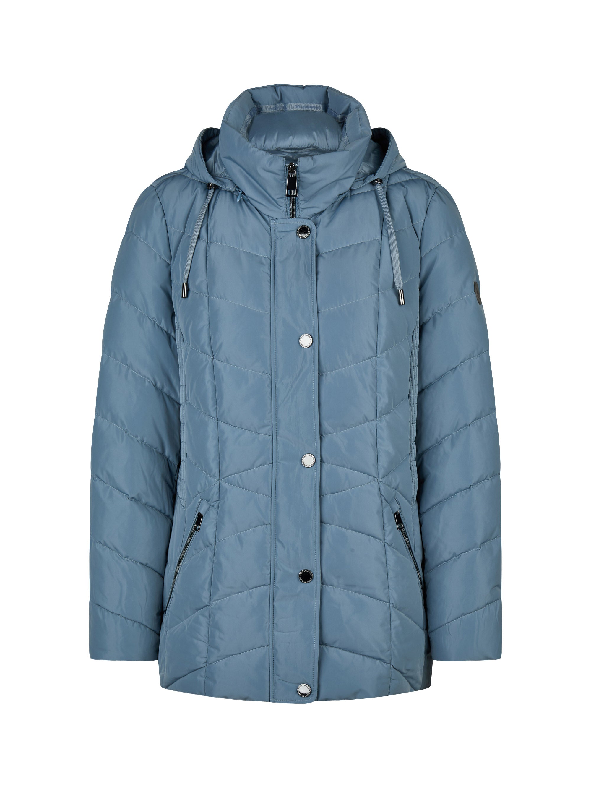 Steppjacke Damen mit abnehmbarer Kapuze