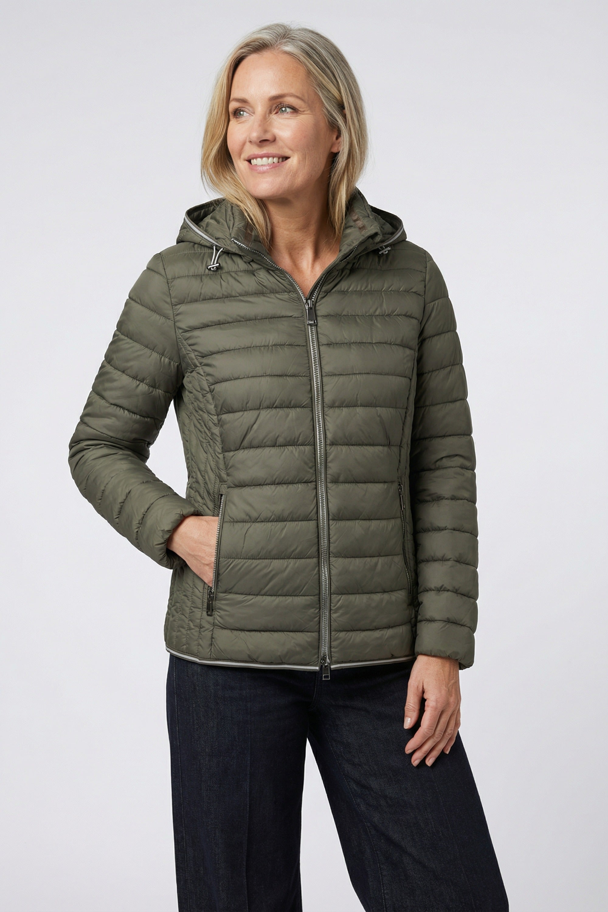 Steppjacke Damen mit Kapuze