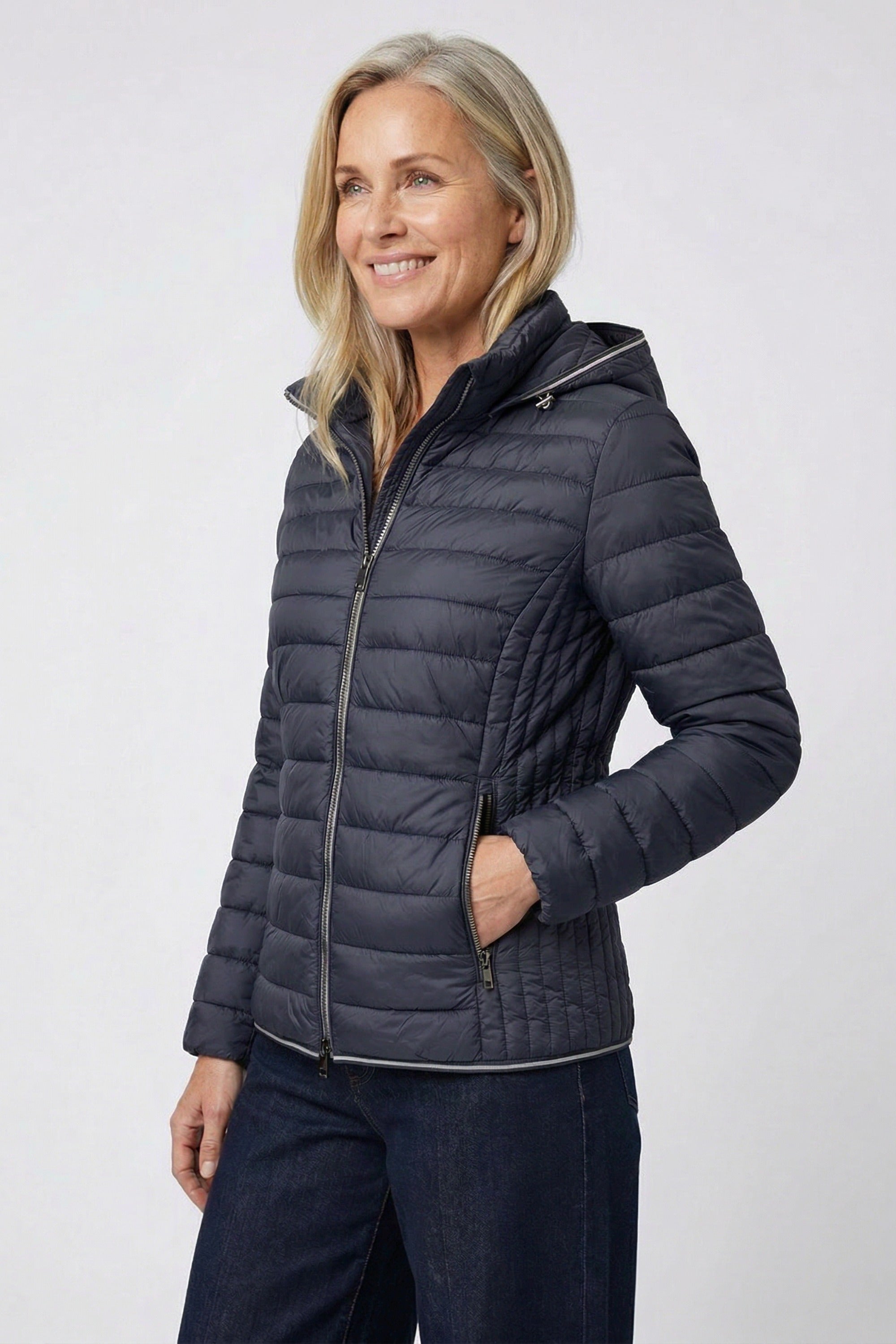 Steppjacke Damen mit Kapuze